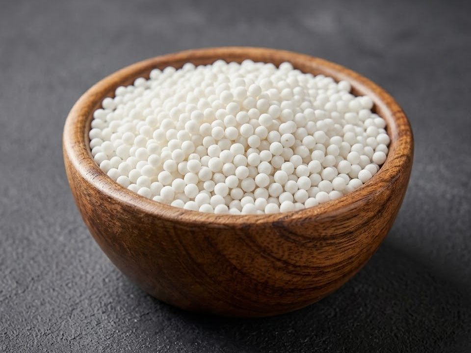 Javvarisi (sago) pearls supplied by Karthigai Traders in Salem, Tamil Nadu