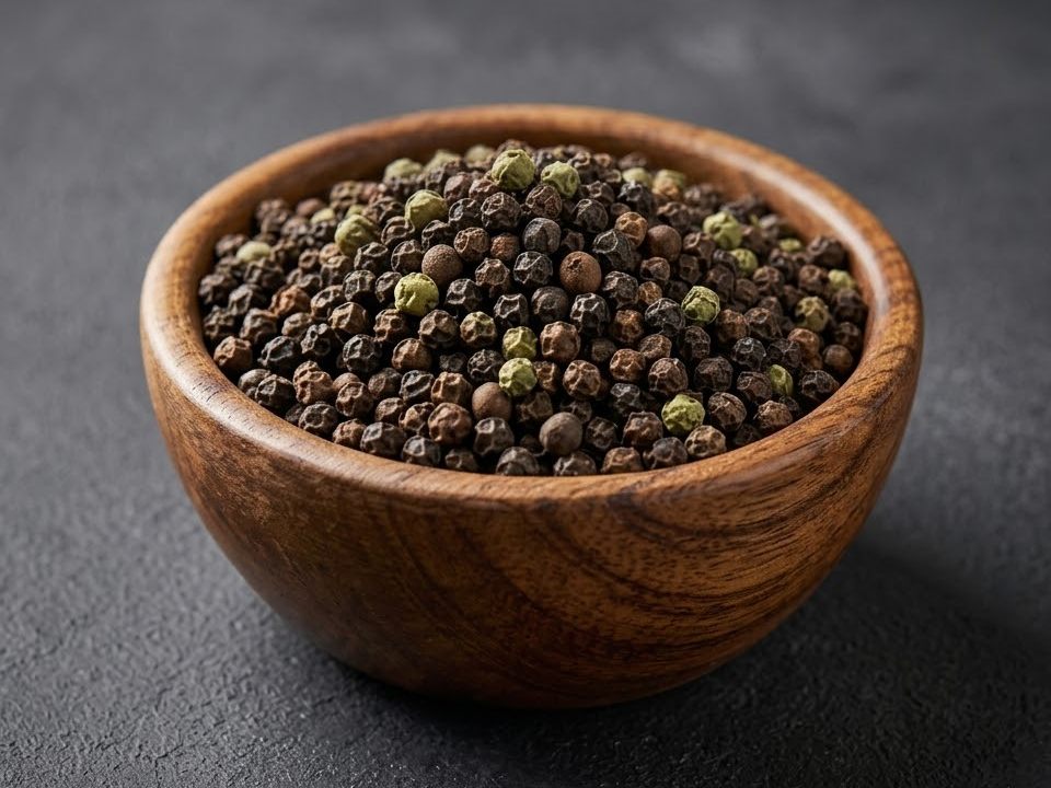 Milagu (black pepper) supplier and exporter, Tamil Nadu, India